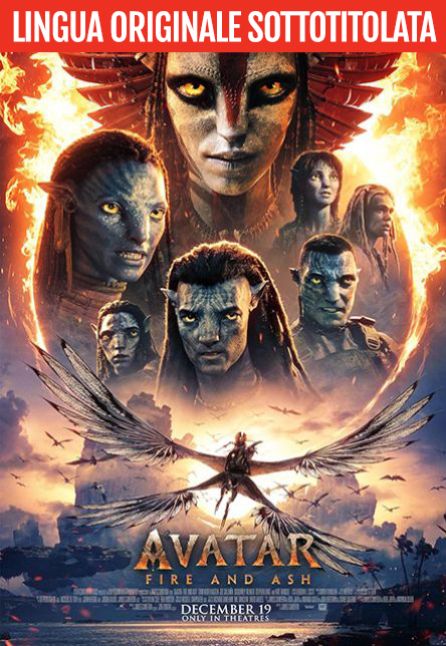AVATAR - FIRE AND ASH | LINGUA ORIGINALE SOTTOTITOLATA
